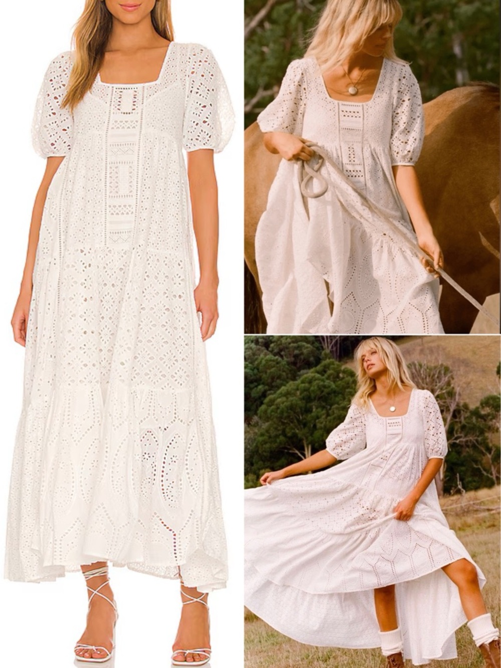 Spell Organic Cotton Lottie Gown – NWT